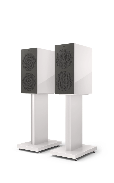 R3_Meta_White Gloss_grille_on_perspective_Front_in pair_on stand.jpg