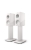 R3_Meta_White Gloss_without grille_on_perspective_Front_in pair_on stand.jpg