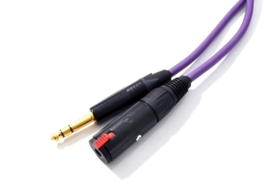 Melodika Purple MDPJ50 5m Przedłużacz jack stereo 6,3mm wtyk-gniazdo
