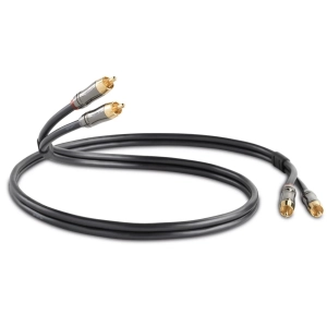 QED QE6100 Graphite - 0,6m przewód 2RCA-2RCA