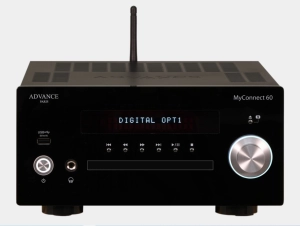 Advance Paris MyConnect 60 czarny - mini system stereo all-in-one