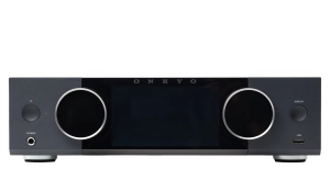 Onkyo Muse Y-50 czarny wzmacniacz ze streamingiem i hdmi typu "all in one" 