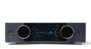 Onkyo Muse Y-40 czarny wzmacniacz ze streamingiem i hdmi typu "all in one"