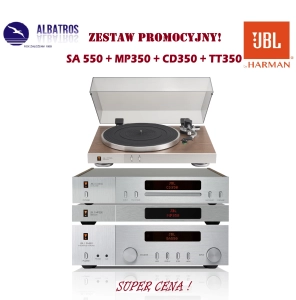 JBL Classic - zestaw audio: SA550 + MP350 + CD350 + TT350
