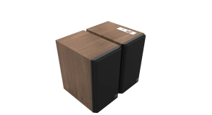Klipsch The Fives II Walnut - kolumny aktywne z Wi-Fi, Dolby Atmos, streamingiem i HDMI