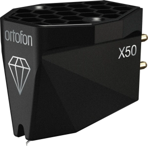 ORTOFON MC X50 wkładka MC z igłą diamentową o szlifie Micro Ridge, wspornik borowy