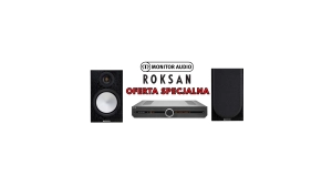 Zestaw Hi-Fi: Roksan Attessa + Monitor Audio Silver 100 7G Black Oak