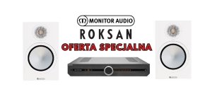 Zestaw Hi-Fi: Roksan Attessa + Monitor Audio Silver 100 7G Satin White