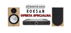 Zestaw Hi-Fi: Roksan Attessa + Monitor Audio Silver 100 7G Ash
