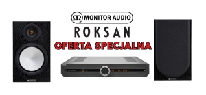 Zestaw Hi-Fi: Roksan Attessa + Monitor Audio Silver 100 7G Black Oak