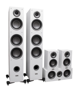 TAGA Harmony TAV-507F + TAV-C/S Modern White - zestaw kolumn 5.0