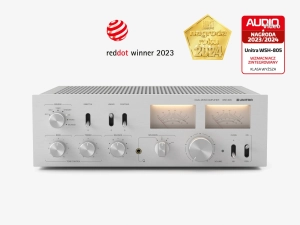 Unitra WSH-805 srebrny – flagowy wzmacniacz zintegrowany stereo Dual Mono