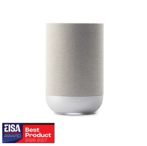 Denon Home 200 Stone Bezprzewodowy inteligentny głośnik z systemem HEOS, obsługujący Dolby Atmos Music 