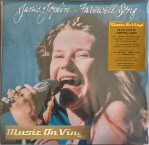 JANIS JOPLIN - FAREWELL SONG ( TURQUOISE VINYL ) / MUSIC ON VINYL LP VINYL