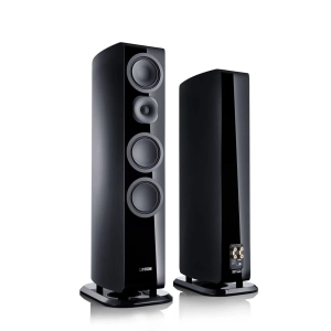 Canton Vento 81 Black high gloss kolumna podłogowa