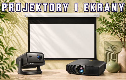 projektory i ekrany