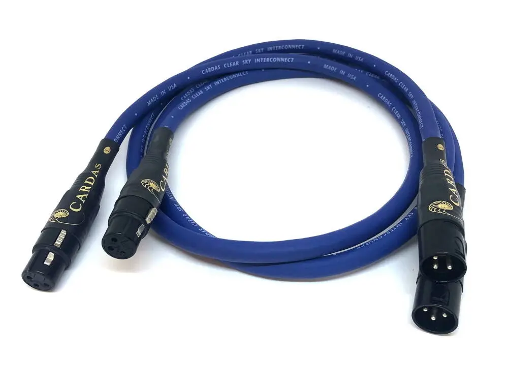 CARDAS CLEAR SKY - Interconnect stereo RCA - 1,0M
