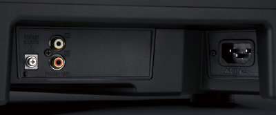 Zdjęcie gniazd Power / Phono 