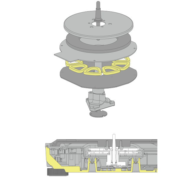 Graphic of Direct Drive Motor